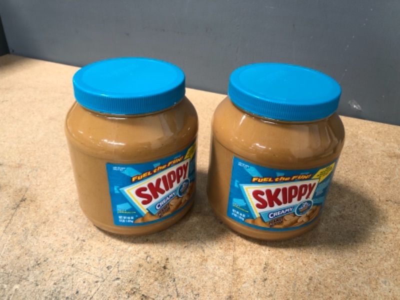 Photo 2 of ** EXP: AUG 07 2022 **    ** SETS OF 2 **
Skippy Creamy Peanut Butter, 64 Ounce
