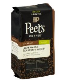 Photo 1 of 3-pack
 Peet's Coffee Decaf Major Dickason's Blend Dark Roast Ground Coffee, 10.5 Oz