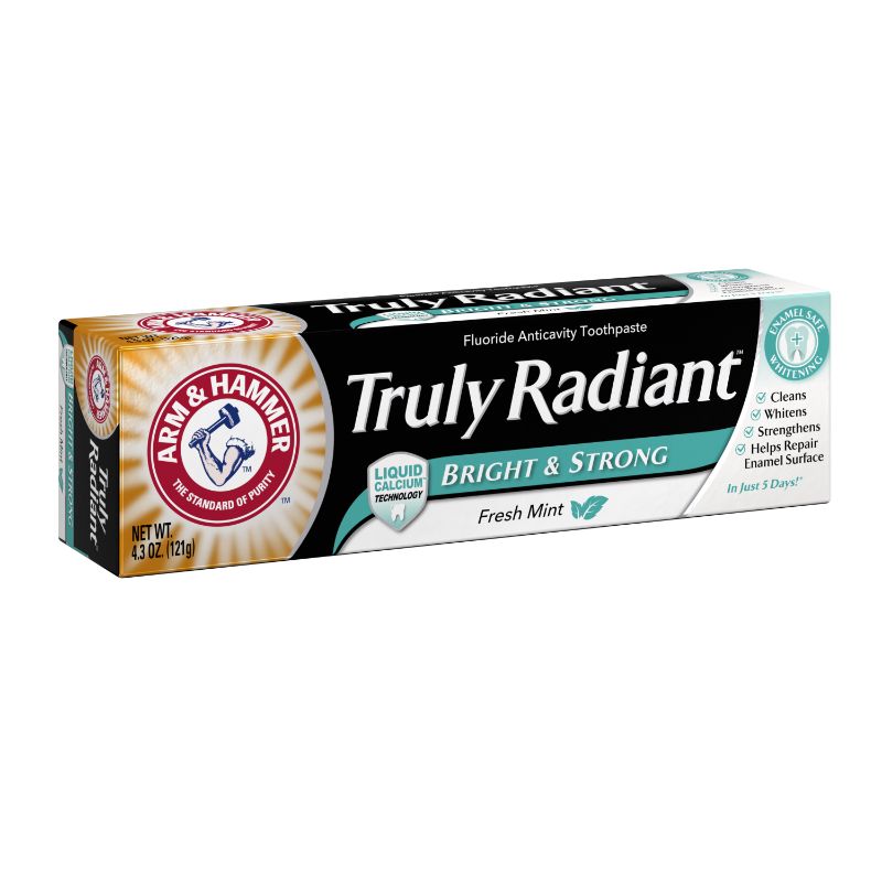 Photo 1 of 10  Arm & Hammer Truly Radiant Whitening & Enamel Strengthening Toothpaste 4.5 Oz by Arm & Hammer
