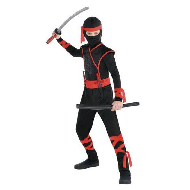 Photo 1 of Shadow Ninja Boys XLarge 14-16 Costume XL Red Black
