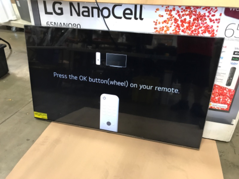 Photo 4 of LG NanoCell 80 Series 65” Alexa built-in 4k Smart TV (3840 x 2160), 60Hz Refresh Rate, AI-Powered 4K Ultra HD (65NANO80UPA, 2021)
