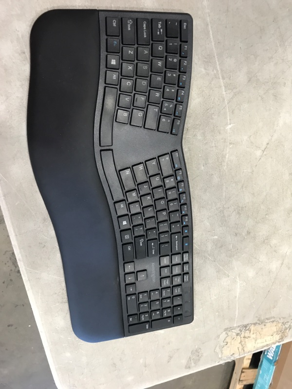 Photo 3 of Kensington Pro Fit Ergonomic Wireless Keyboard - Black (K75401US)
