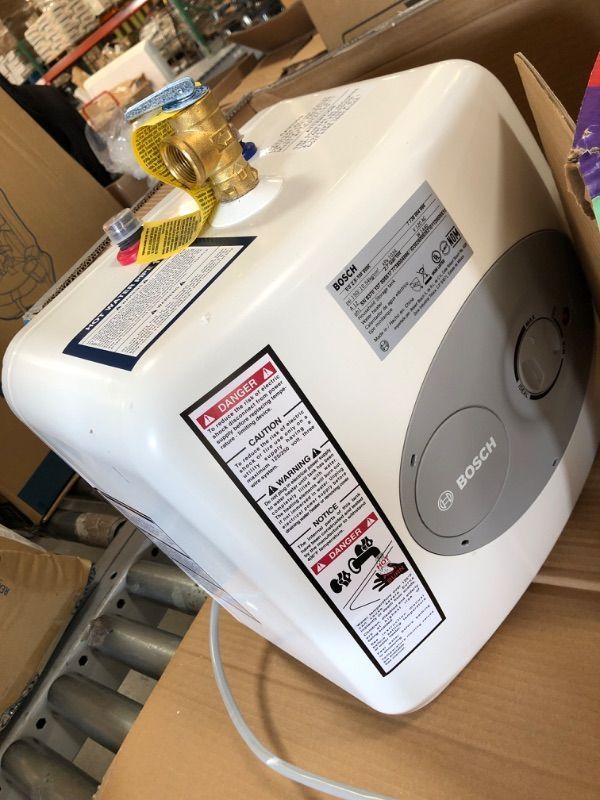 Photo 1 of Bosch Electric Mini-Tank Water Heater Tronic 3000 T 2.5-Gallon (ES2.5) - Eliminate Time for Hot Water - Shelf, Wall or Floor Mounted
