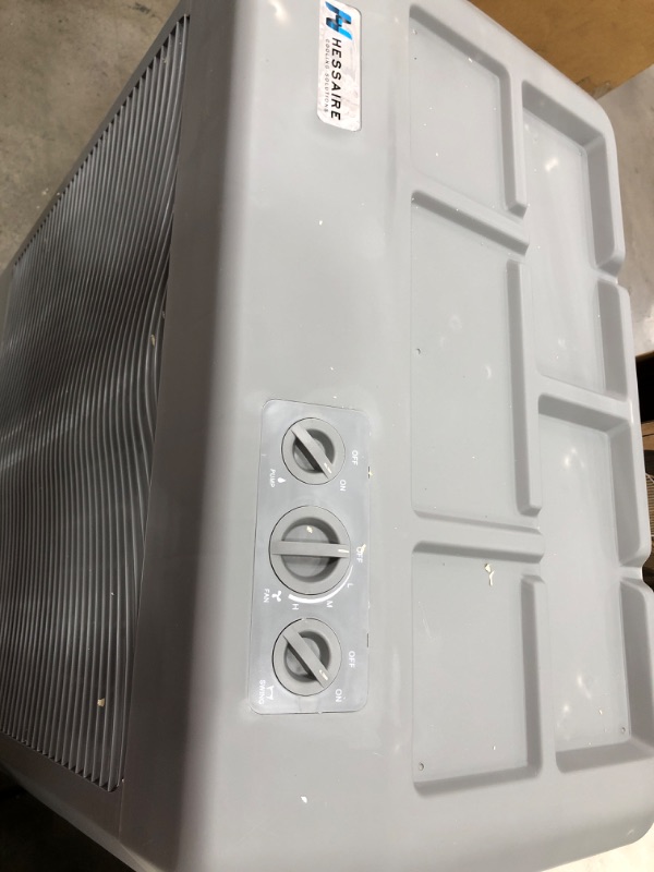 Photo 3 of ***Damaged Motor* POERS ON DOESNT TURN*Hessaire MC61M Evaporative Cooler, 5,300 CFM, Gray
