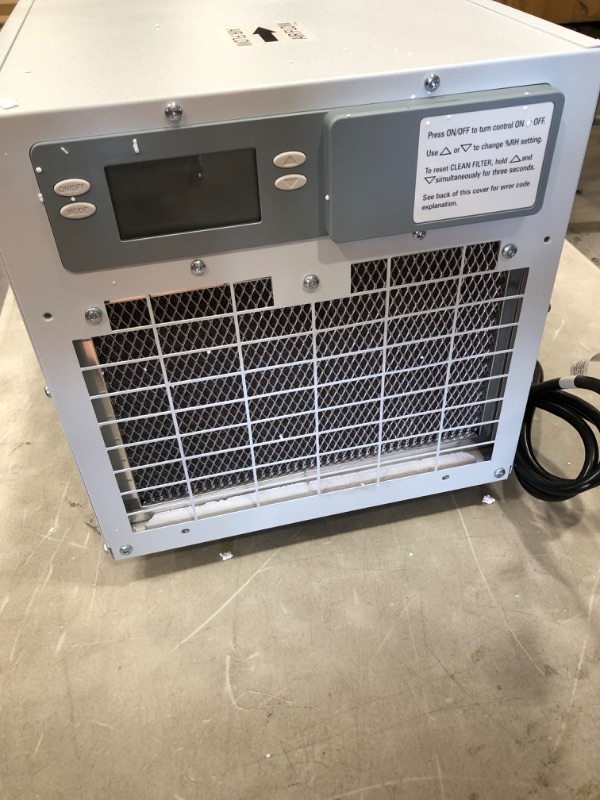 Photo 3 of **TESTED DOESNT POWER ON** Aprilaire E070 13 Inch Wide 70 Pint in-Line Dehumidifier with EZ Kleen Washable Filter Dehumidifiers Dehumidifier Dehumidifier
