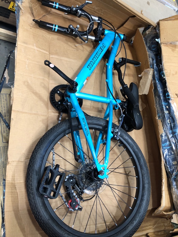 Photo 2 of **MINOR DAMAGE* Petimini 20'' Kids Mountain Bike for 5-9 Years Old Boys Girls with 6 Speeds Drivetrain,Suspension Fork
