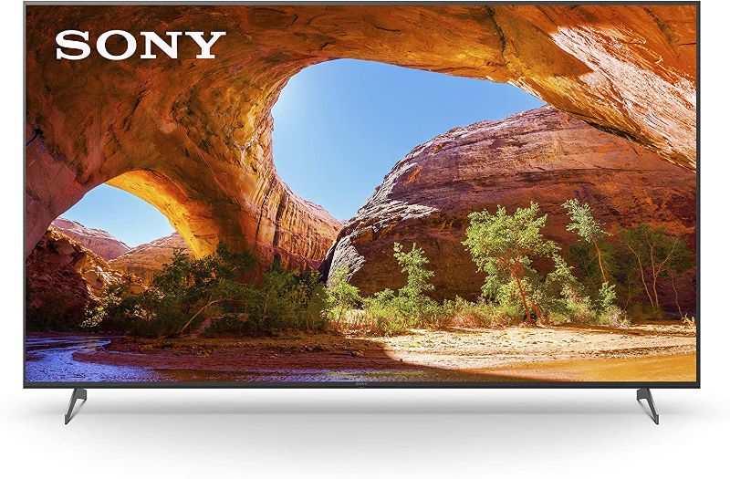 Photo 1 of  MINOR DAMAGE FROM SHIPPING* Sony X91J 85 Inch TV: Full Array LED 4K Ultra HD Smart Google TV with Dolby Vision HDR and Alexa Compatibility KD85X91J- 2021 Model, Black

