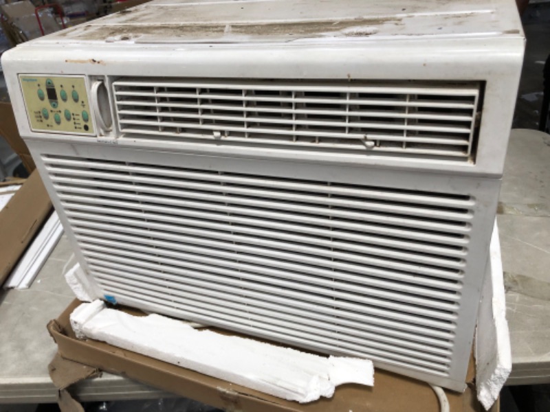 Photo 6 of **DAMAGED* DIRTY* Keystone 15,000 BTU Window Mounted Air Conditioner | Energy Star | Follow Me Remote Control | Energy Saver Mode | Sleep Mode | Timer | Auto-Restart | AC for...
