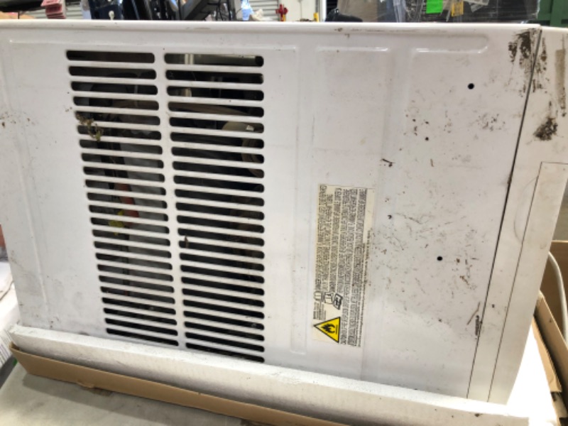 Photo 2 of **DAMAGED* DIRTY* Keystone 15,000 BTU Window Mounted Air Conditioner | Energy Star | Follow Me Remote Control | Energy Saver Mode | Sleep Mode | Timer | Auto-Restart | AC for...
