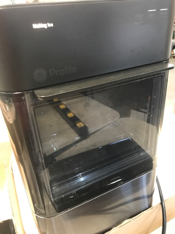 Photo 5 of **MISISNG PARTS**UNIT MAKES NOISE WHEN ON** GE Profile Opal 2.0 | Countertop Nugget Ice Maker with Side Tank | Ice Machine with WiFi Connectivity | Smart Home Kitchen Essentials | Black Stainless
