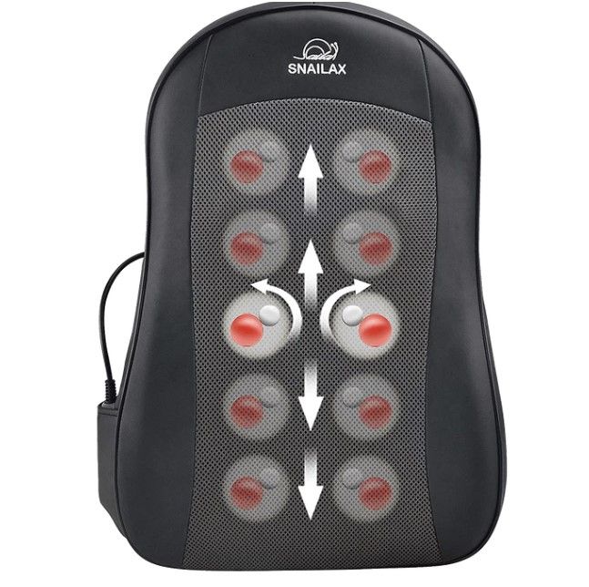 Photo 1 of ***PARTS ONLY***
Cordless Shiatsu Back Massager with Heat Portable Kneading Massage Cushion Massage Chair Pad -166
