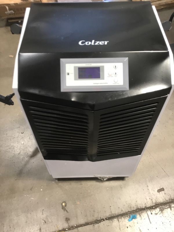 Photo 2 of **MINOR DAMAGE* COLZER 232 PPD Commercial Dehumidifier, Large Industrial Dehumidifier with Hose for Basements, Warehouse & Job Sites Clean-Up, Flood, Water Damage Restoration - Moisture Removal Up to 29 Gallons/Day
