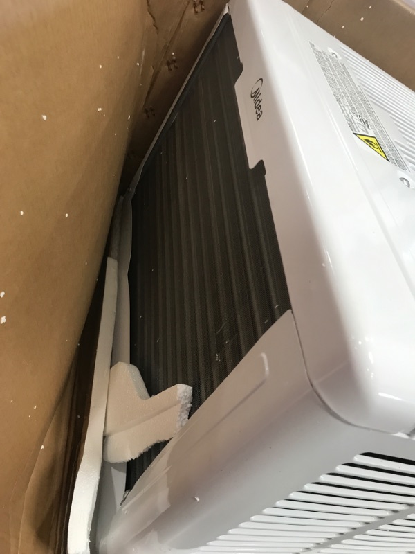 Photo 4 of **MINOR DENTS** Midea 8,000 BTU U-Shaped Inverter Window Air Conditioner WiFi, 9X Quieter, Over 35% Energy Savings ENERGY STAR MOST EFFICIENT