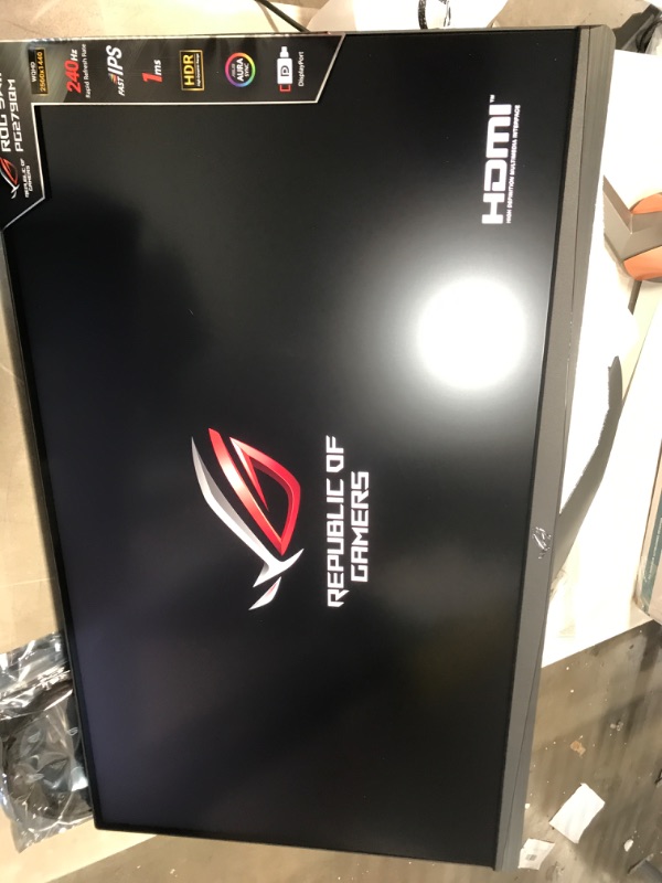 Photo 6 of ASUS ROG Swift 27” 1440P Gaming Monitor (PG279QM) - WQHD (2560 x 1440), Fast IPS, 240Hz, 1ms, G-SYNC, NVIDIA Reflex Latency Analyzer, DisplayHDR400, Eye...
