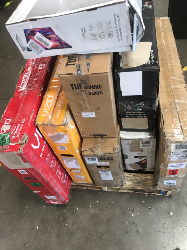 Photo 5 of MIXED PALLET OF DAMAGED TVS AND MONITORS**NO REFUNDS