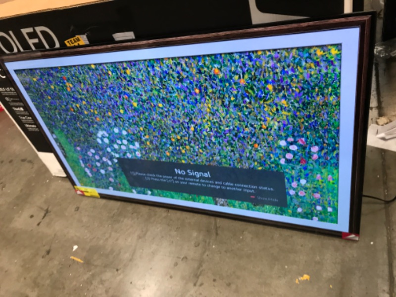 Photo 1 of LG OLED C1 Series 55” Alexa Built-in 4k Smart TV (3840 x 2160), 120Hz Refresh Rate, AI-Powered 4K, Dolby Cinema, WiSA Ready, Gaming Mode (OLED55C1PUB, 2021)
