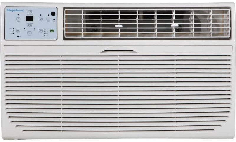 Photo 1 of **UNABLE TO TEST* MINOR DENTS* Keystone 12,000 BTU 230V Through-The-Wall Air Conditioner | Energy Star | Follow Me LCD Remote Control | Dehumidifier | Sleep Mode | 24H Timer | AC for Rooms up to 550 Sq. Ft. | KSTAT12-2C
