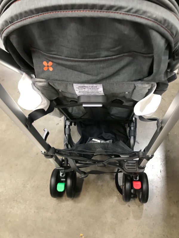 Photo 7 of **Damaged** G-Luxe Stroller - Jordan (Charcoal/Silver)
