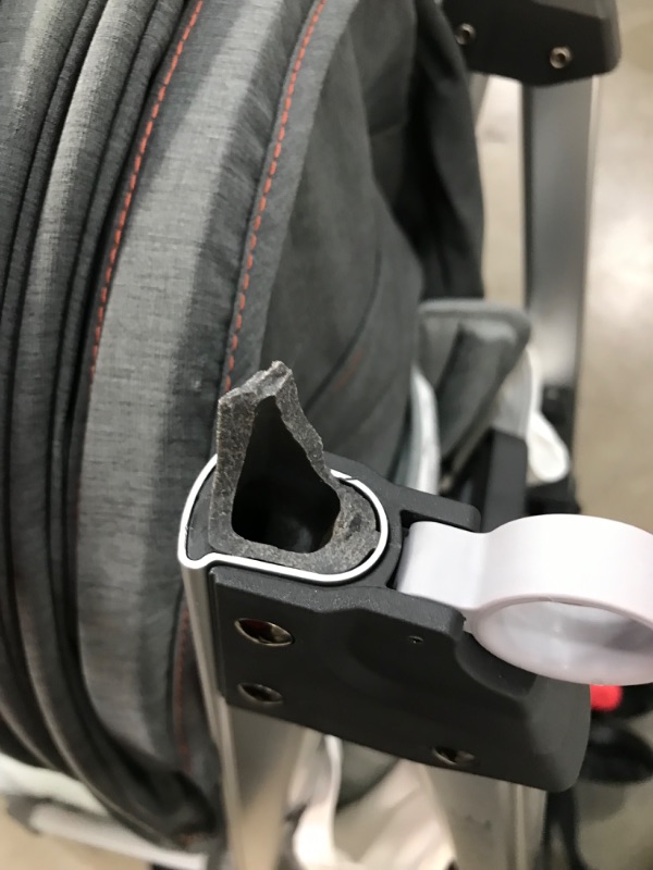 Photo 3 of **Damaged** G-Luxe Stroller - Jordan (Charcoal/Silver)
