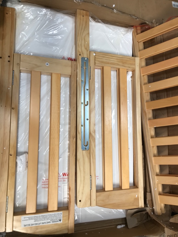 Photo 1 of **MISSING HARDWARE** Dream On Me Synergy 5-in-1 Convertible Crib in Natural, Greenguard Gold Certified
