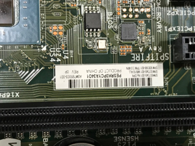 Photo 9 of **UNABLE TO TEST** HP Z240 Workstation SFF Desktop PC, Intel Core i5-6500 Upto 3.60GHz, 32GB RAM, 1TB SSD, AMD Radeon HD 8570 1GB 4K, DisplayPort, HDMI, DVI, AC Wi-Fi, Bluetooth - Windows 10 Pro (RENEWED)
