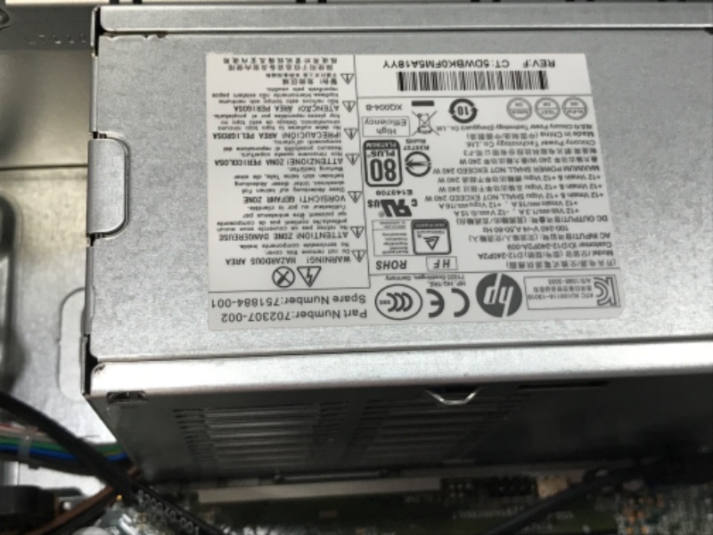 Photo 3 of **UNABLE TO TEST** HP Z240 Workstation SFF Desktop PC, Intel Core i5-6500 Upto 3.60GHz, 32GB RAM, 1TB SSD, AMD Radeon HD 8570 1GB 4K, DisplayPort, HDMI, DVI, AC Wi-Fi, Bluetooth - Windows 10 Pro (RENEWED)
