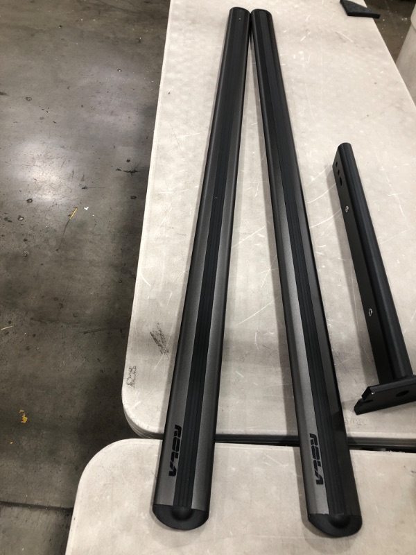 Photo 3 of **MISSING PARTS** Rola Haul-Your-Might T3 Truck Bed Ladder Rack59799   - Aluminum - 800 lbs Load bar dimensions: 65-1/16" long x 3-1/16" wide

