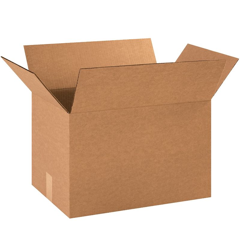 Photo 1 of **MINOR BENDS** Aviditi 181212 Corrugated Box, 18" Length x 12" Width x 12" Height, Kraft (Bundle of 50)
