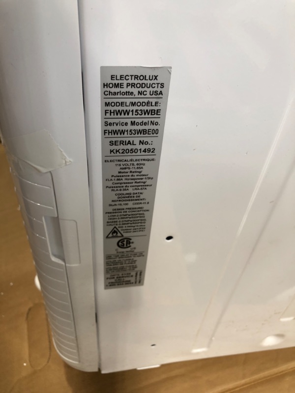 Photo 5 of **DAMAGED* Frigidaire 15,000 BTU Connected Window-Mounted Room Air Conditioner
