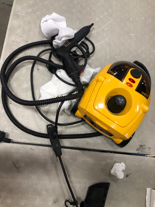 Photo 1 of **MISSING PARTS*** Wagner Spraytech 0282014 915e On-Demand Steam Cleaner & Wallpaper Removal, Multipurpose Power Steamer, 18 Attachments Included (Some Pieces Included in Storage Compartment)
