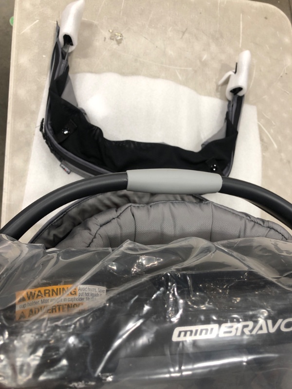 Photo 1 of Chicco Bravo 3-in-1 Trio Travel System, Bravo Quick-Fold Stroller with Top-Rated KeyFit 30 Infant Car Seat and Base, Car Seat and Stroller Combo | Camden/Black
