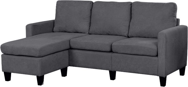 Photo 1 of ***BOX TWO OF TWO ONLY*** FDW Sofa Sectional Sofa for Living Room Futon Sofa Modern Sofa Couches and Sofas Furniture Set Sofa Set Fabric Sofa Corner Sofa Upholstered Contemp 2 of 2 ONLY
