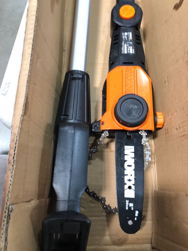 Photo 2 of **TOOL ONLY***WORX WG349 20V Power Share 8" Pole Saw with Auto Tension
