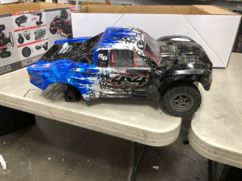 Photo 5 of ARRMA 1/10 SENTON 4X4 V3 3S BLX Brushless Short Course Truck RTR (Transmitter and Receiver Included, Batteries and Charger Required ), Red, ARA4303V3T2
