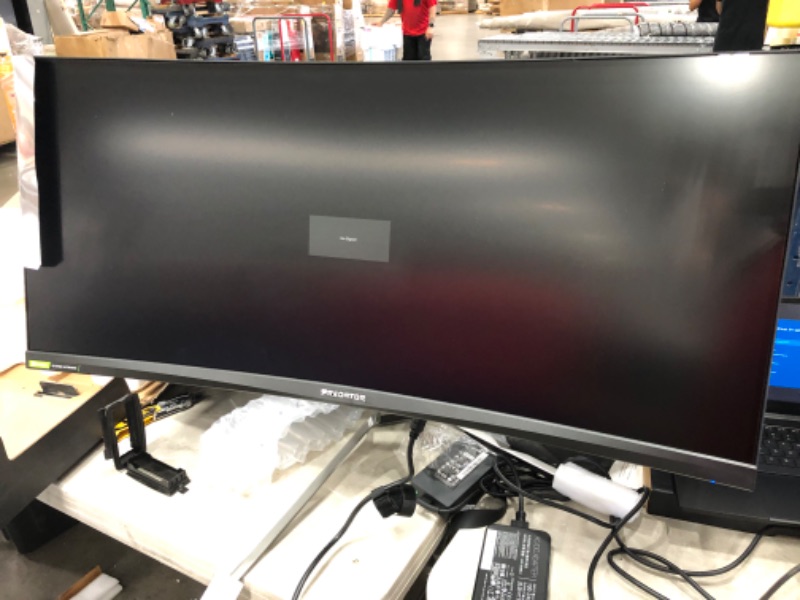 Photo 2 of Acer Predator X35 bmiphzx 1800R Curved 35" UltraWide QHD Gaming Monitor with NVIDIA G-SYNC Ultimate, Quantum Dot, 200Hz, VESA Certified DisplayHDR 1000, (Display Port & HDMI Port),Black
