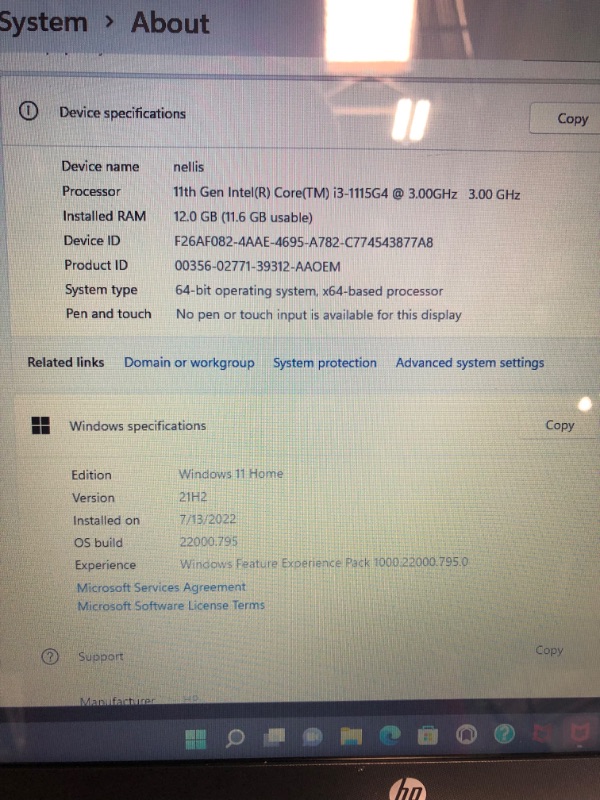 Photo 2 of 2022 HP Pavilion 17.3 inch IPS FHD Laptop, Intel Core i5-1135G7 (Beats i7-1065G7), Intel Iris Xe Graphics, 32GB RAM, 1TB PCIe SSD, Backlit Keyboard, WiFi 5, Long Battery Life, Webcam, Windows 11 Pro
