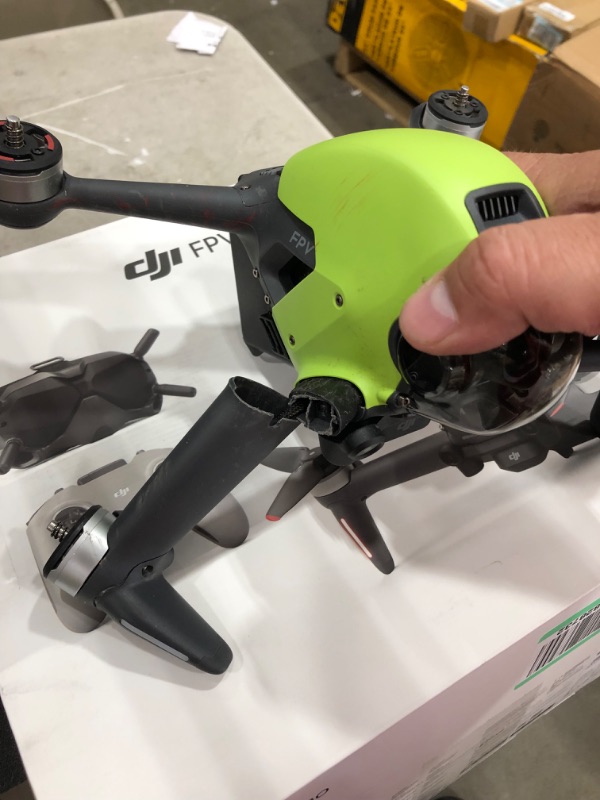 Photo 9 of DJI FPV Combo w/ Fly More Kit (2 more batteries & 1 charging hub) - First-Person View Drone Quadcopter UAV w/ 4K Camera, Flight Mode, Super-Wide 150° FOV, HD Low-Latency Transmission, E-Brake & Hover
