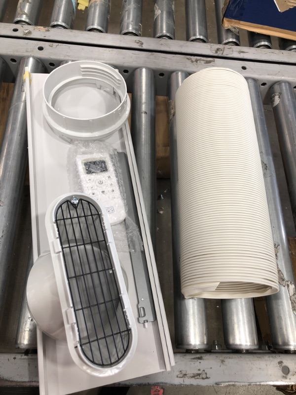 Photo 7 of BLACK+DECKER 14,000 BTU Portable Air Conditioner with Remote Control, White