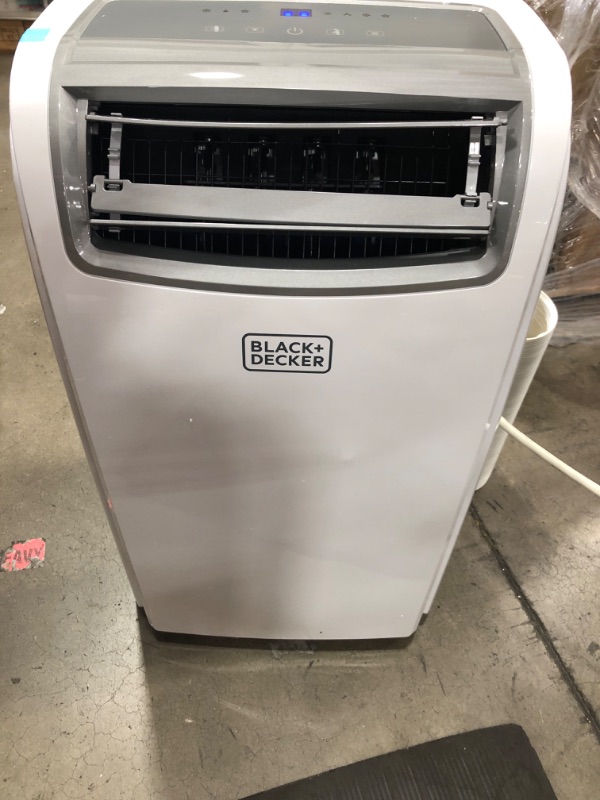 Photo 6 of BLACK+DECKER 14,000 BTU Portable Air Conditioner with Remote Control, White