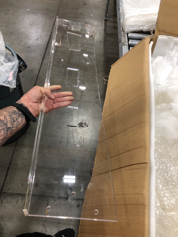Photo 1 of 3 Shelf Clear Plastic Display Case