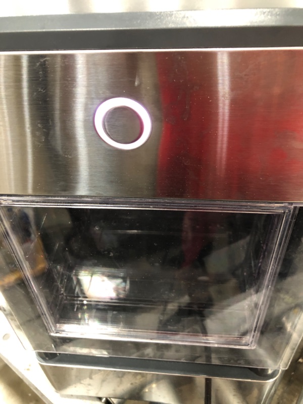 Photo 1 of GE Profile Opal | Countertop Nugget Ice Maker with Side Tank | Portable Ice Machine with Bluetooth Connectivity | Smart Home Kitchen Essentials | Stainless Steel Finish | Up to 24 lbs. of Ice Per Day
