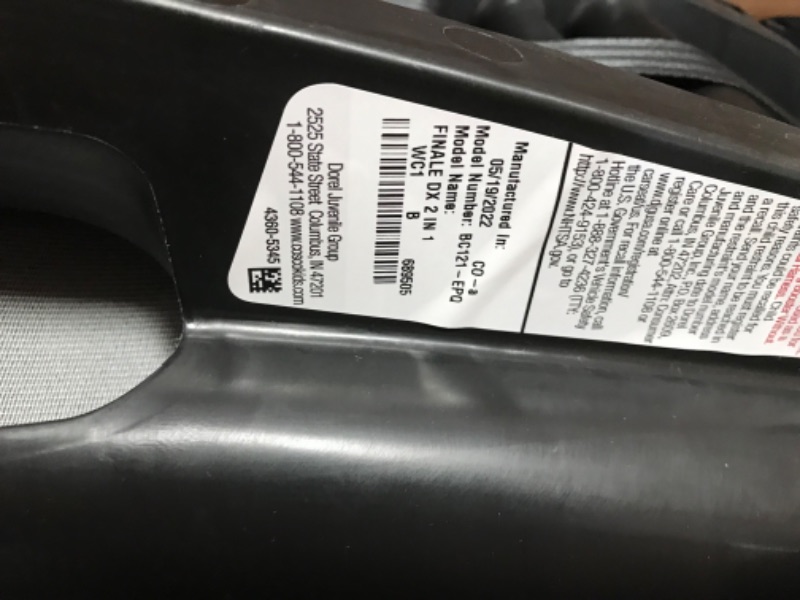 Photo 2 of Cosco Finale Dx 2-In-1 Booster Car Seat, Dusk
