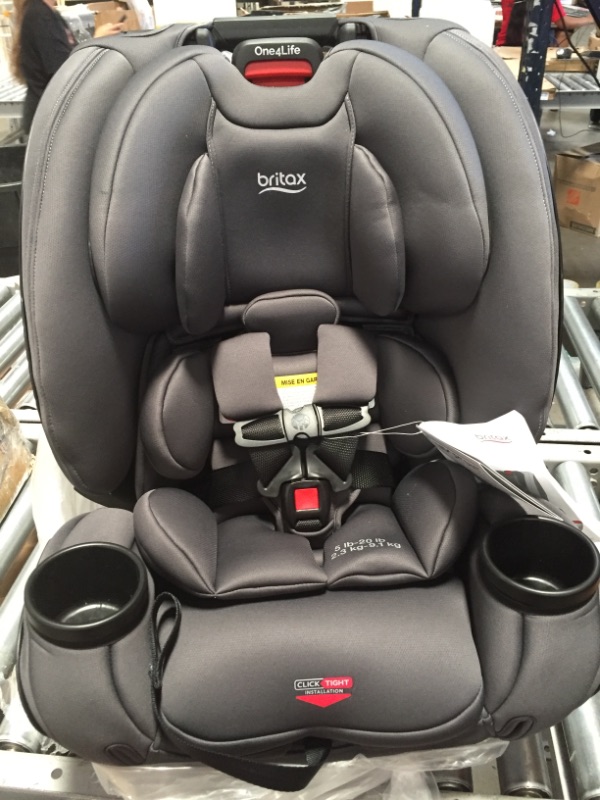 Photo 3 of Britax One4Life ClickTight All-in-One Car Seat – 10 Years of Use – Infant, Convertible, Booster – 5 to 120 Pounds,  Cool and Dry