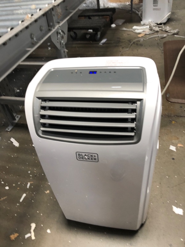 Photo 7 of BLACK+DECKER BPACT12WT Large Spaces Portable Air Conditioner, 12,000 BTU, White
