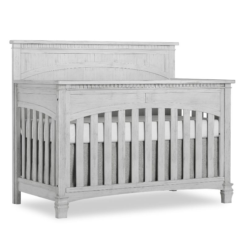 Photo 1 of *Minor damage*
Evolur Santa Fe 5 in 1 Convertible Crib Antique Mist
