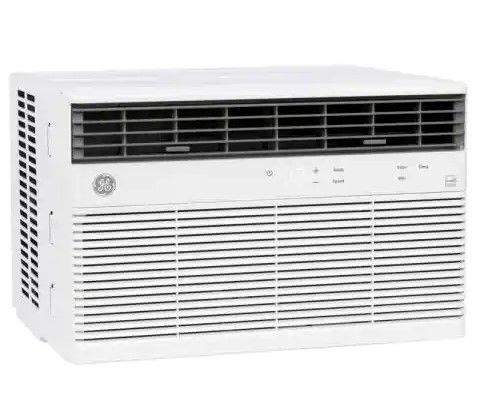 Photo 1 of ***PARTS ONLY**
10,000 BTU 115-Volt Smart Window Air Conditioner for 450 sq ft Rooms with WiFi and Remote in White, ENERGY STAR
*Minor dent*