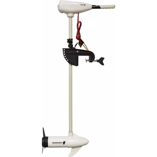 Photo 1 of Newport Vessels L-Series 62lb Thrust Transom Mounted Saltwater Electric Trolling Motor W/LED Battery Indicator (40 Shaft)

