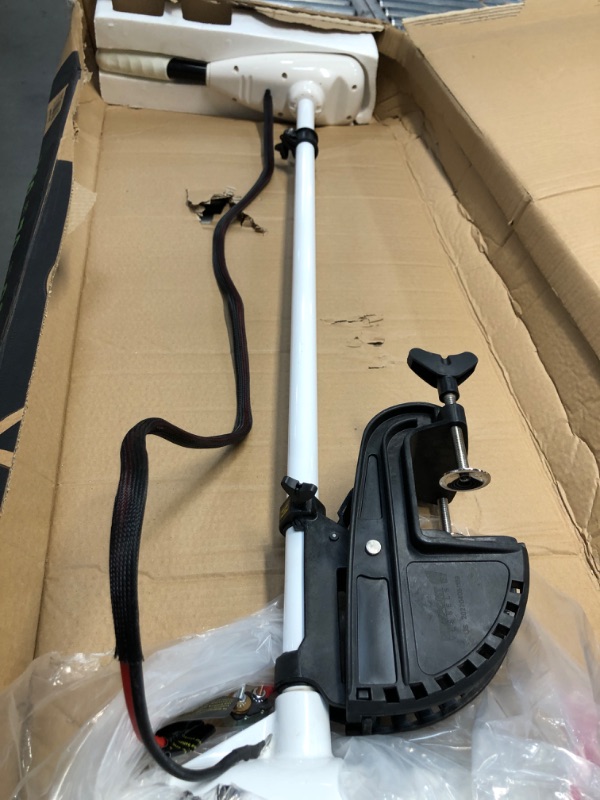Photo 1 of Newport Vessels L-Series 62lb Thrust Transom Mounted Saltwater Electric Trolling Motor W/LED Battery Indicator (40 Shaft)
