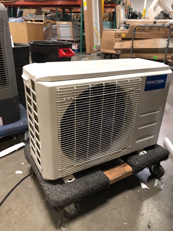 Photo 2 of MrCool 12000 BTU/H DIY Mini Split Heat Pump A/C Condenser, 25A, 115V **THIS IS ONLY THE OUTSIDE PIECE< MISSING INSIDE HEEAD UNIT TO COMPLETE MINI SPLIT>
