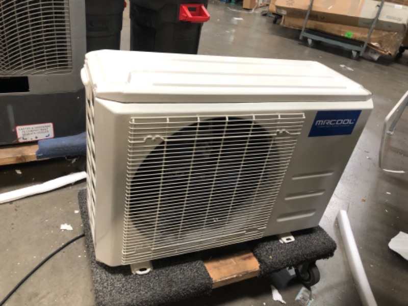 Photo 3 of MrCool 12000 BTU/H DIY Mini Split Heat Pump A/C Condenser, 25A, 115V **THIS IS ONLY THE OUTSIDE PIECE< MISSING INSIDE HEEAD UNIT TO COMPLETE MINI SPLIT>
